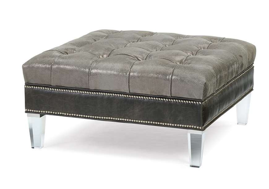 Picture of PIPPA SQUARE TUFTED OTTOMAN