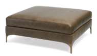 Picture of LAUREN BRONZE SQUARE OTTOMAN