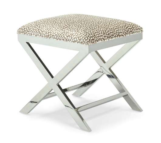 Picture of ANYA CHROME OTTOMAN