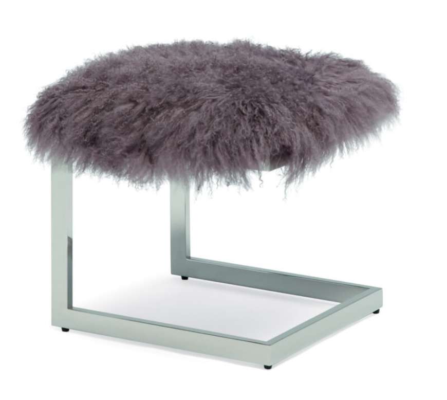 Picture of JOSS CHROME OTTOMAN