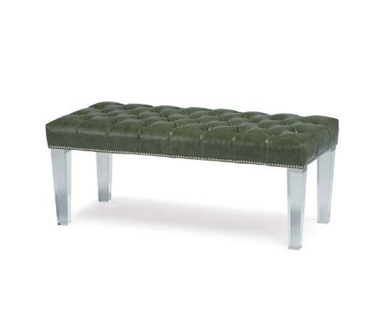 Picture of NIKITA TUFTED ACRYLIC BENCH