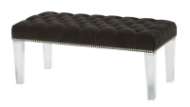 Picture of NIKITA TUFTED ACRYLIC BENCH