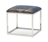 Picture of LARK CHROME OTTOMAN