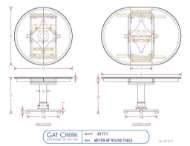 Picture of MEYER ROUND PEDESTAL TABLE