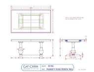 Picture of PALISADE PEDESTAL DINING TABLE