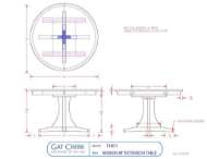 Picture of MISSION ROUND EXTENSION TABLE