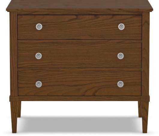 Picture of MONACO 33" THREE DRAWER NIGHTSTAND