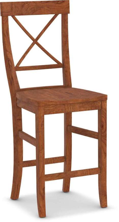 Picture of LA CROIX COUNTER CHAIR WOOD SEAT