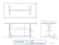 Picture of DELMAR COUNTER TABLE