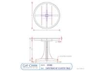 Picture of CAPISTRANO COUNTER HEIGHT TABLE