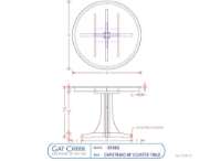 Picture of CAPISTRANO COUNTER HEIGHT TABLE