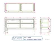 Picture of VINEYARD FOUR DRAWER DRESSER