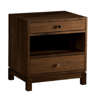 Picture of GERARD TWO DRAWER NIGHTSTAND