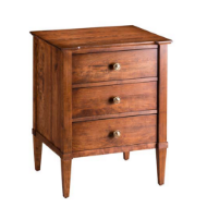 Picture of MONACO THREE DRAWER NIGHTSTAND