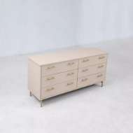 Picture of MUNRO 6-DRAWER LEATHER DRESSER