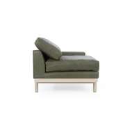 Picture of CANTOR RIGHT ARM LEATHER SOFA