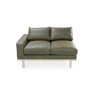 Picture of CANTOR LEFT ARM LEATHER SOFA