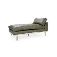 Picture of CANTOR LEATHER CHAISE