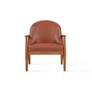 Picture of ELENA LEATHER LOUNGE CHAIR