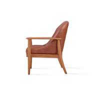 Picture of ELENA LEATHER LOUNGE CHAIR