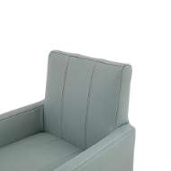 Picture of MERCED LEATHER LOW BACK ARMCHAIR