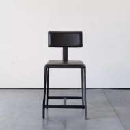 Picture of CATO TOP GRAIN LEATHER COUNTER STOOL