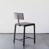 Picture of CATO TOP GRAIN LEATHER COUNTER STOOL