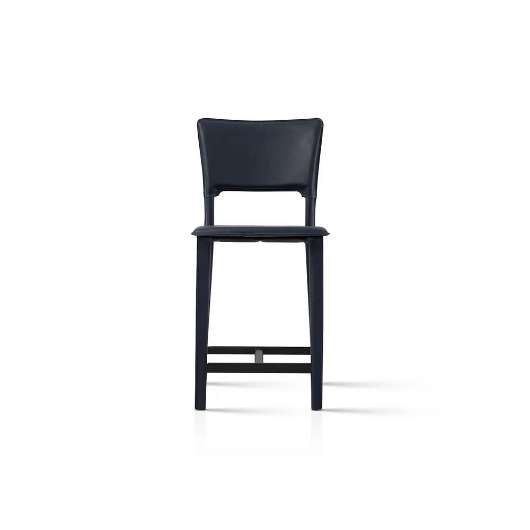 Picture of METRO TOP GRAIN LEATHER COUNTER STOOL