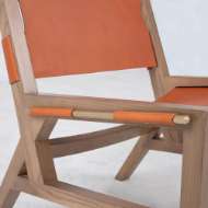 Picture of KENT WHITE ASH LOUNGE CHAIR