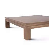 Picture of APTOS 59" SQUARE CHESTNUT COCKTAIL TABLE