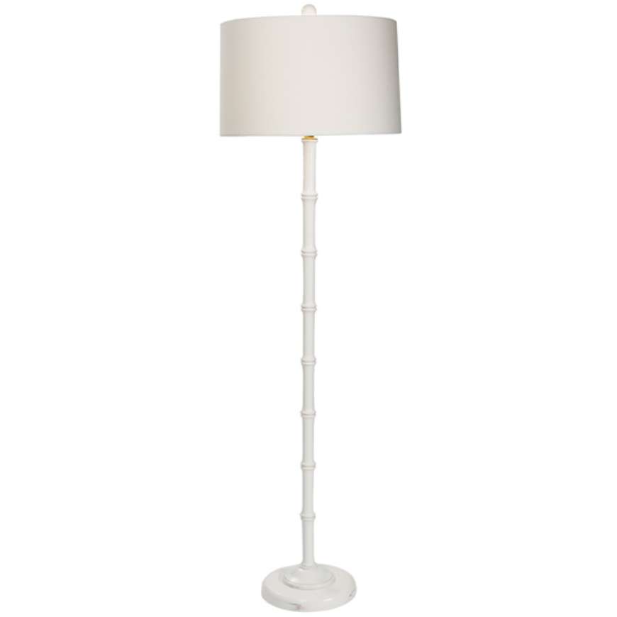 Picture of VECCHIO TALL ▪FLOOR LAMP ●DISTRESSED WHITE