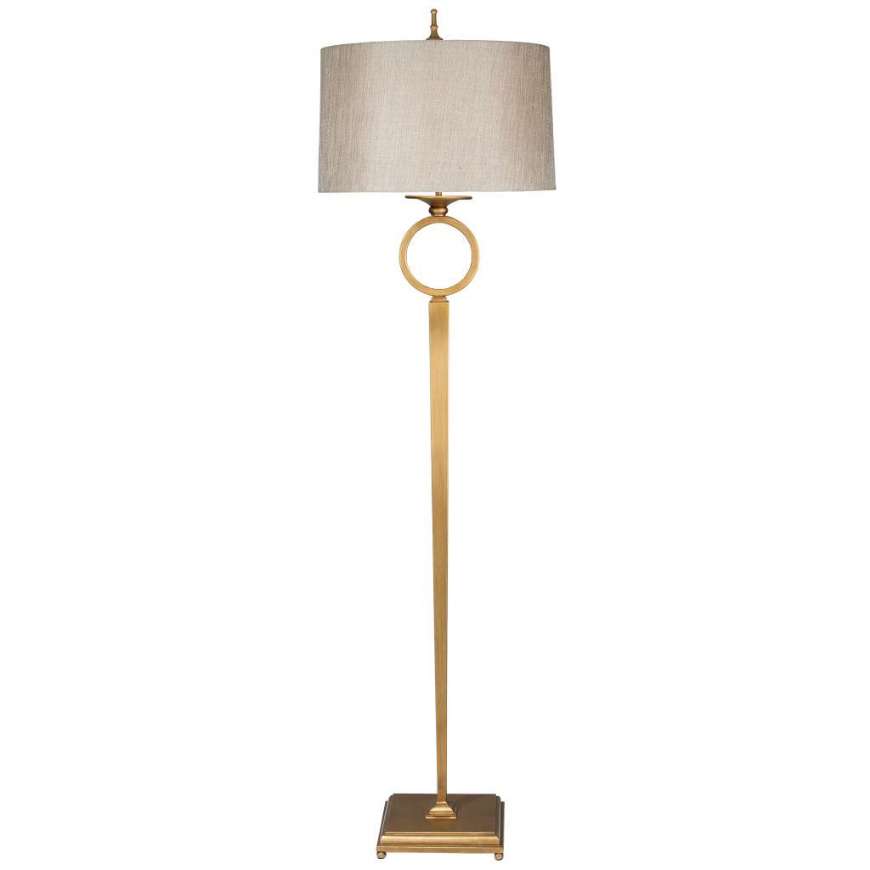 Picture of PEERING ▪FLOOR LAMP ●GILDED IRON