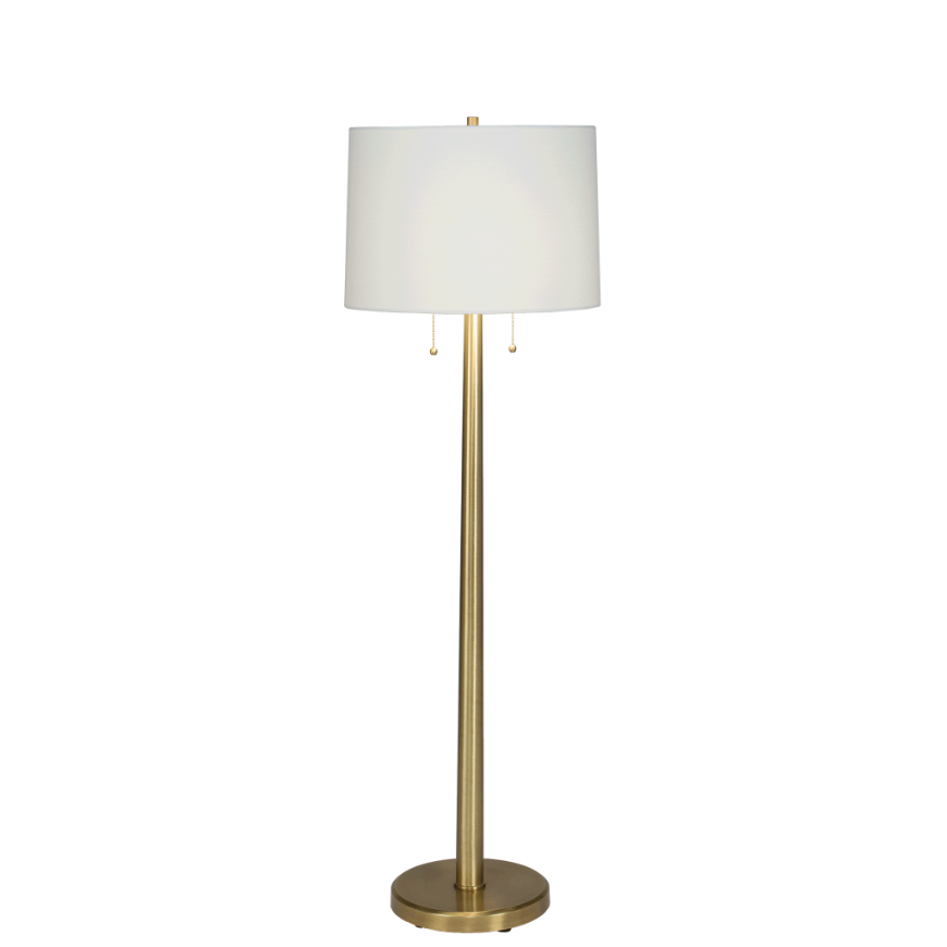 Picture of ATLANTIS▪FLOOR LAMP ●ANTIQUE BRASS FINISH