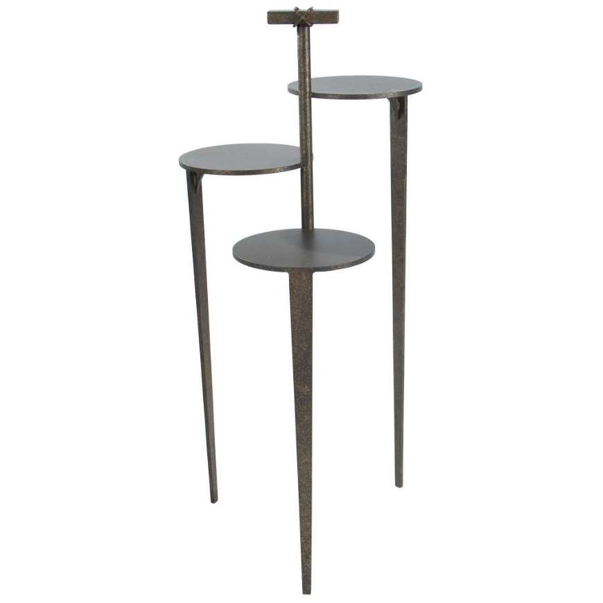 Picture of TRI-DOT ▪DRINK TABLE  ●BRONZE FINISH