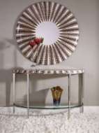 Picture of SULU SEA SNAKE ROUND MIRROR