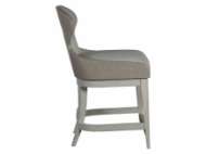 Picture of ZEITGEIST LINEN UPHOLSTERED SWIVEL COUNTER STOOL