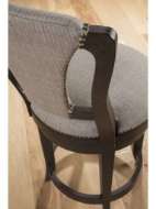 Picture of VERBATIM UPHOLSTERED SWIVEL COUNTER STOOL