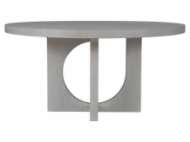 Picture of MISTY GRAY APOSTROPHE ROUND DINING TABLE