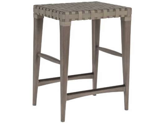 Picture of MILO LEATHER BACKLESS COUNTER STOOL