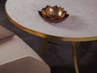 Picture of CRYSTAL STONE ROUND DINING TABLE