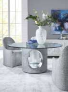 Picture of CIRCA ROUND DINING TABLE WITH GLASS TOP