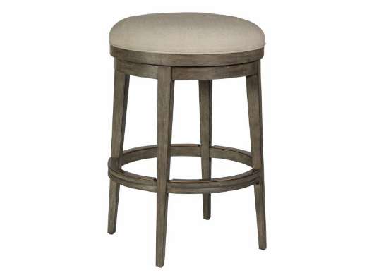 Picture of CECILE BACKLESS SWIVEL BAR STOOL