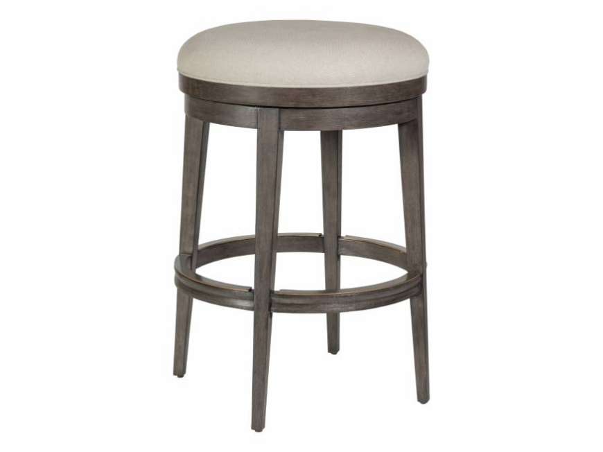 Picture of CECILE BACKLESS SWIVEL BAR STOOL