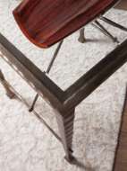 Picture of CORTONA CONSOLE WITH GLASS TOP