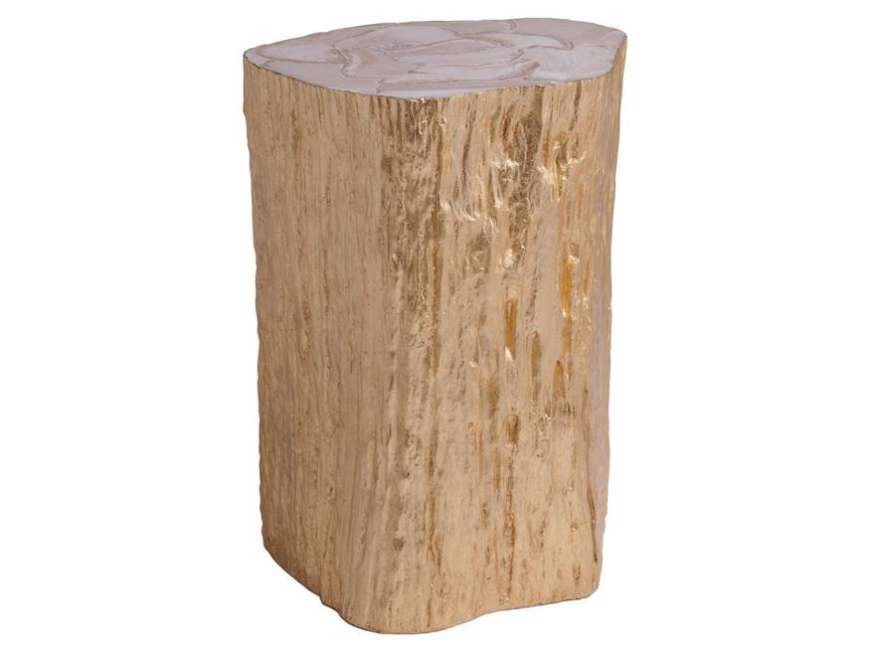 Picture of TRUNK SEGMENT ACCENT TABLE  LEAF