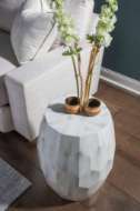 Picture of BELLO FACETED DRUM TABLE