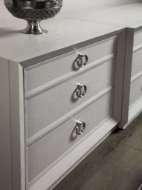 Picture of ZEITGEIST WHITE DRAWER HALL CHEST