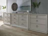 Picture of ZEITGEIST WHITE DRAWER HALL CHEST