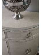 Picture of ZEITGEIST LINEN DEMILUNE CHEST