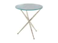 Picture of MARCUS CHAMPAGNE ROUND END TABLE